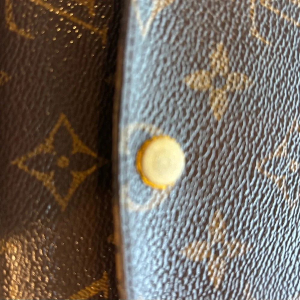 Louis Vuitton Dark Brown Monogram Clutch - Picture 3 of 12